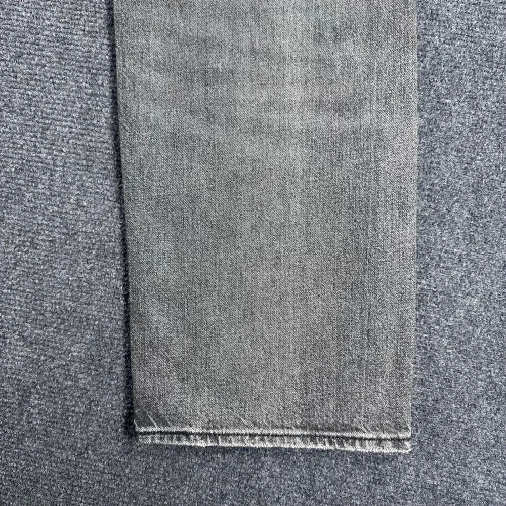 Levi's 501 Original Jeans Mens 34x29 Gray Washed Distressed Straight Leg NWT